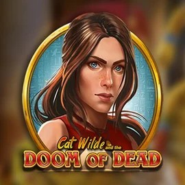 Cat Wilde and the Doom of Dead slot logo by Play'n GO at SkyHills Casino