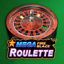 Mega Fire Blaze Roulette logo by Playtech at SkyHills Casino