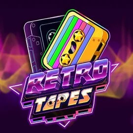 Retro Tapes casino game by Push Gaming – featured logo at SkyHills Casino